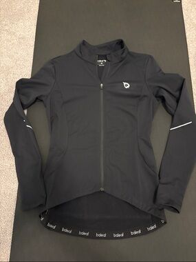 Baleaf Black Women's Cycling Jacket with Reflective Accents